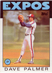 1986 Topps Baseball Cards      421     David Palmer